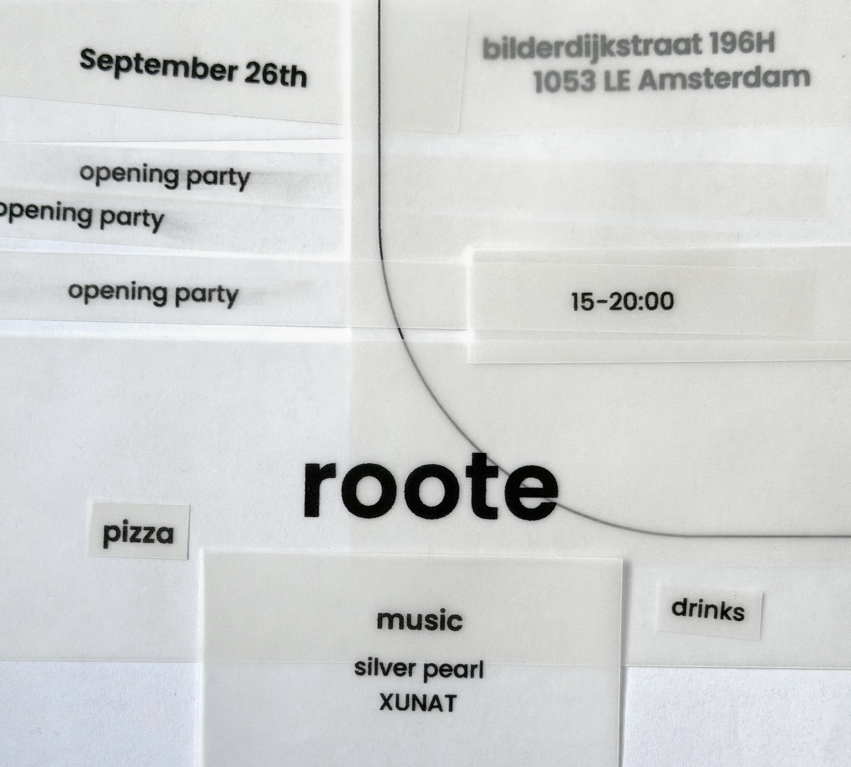 A New Beginning | roote opening party